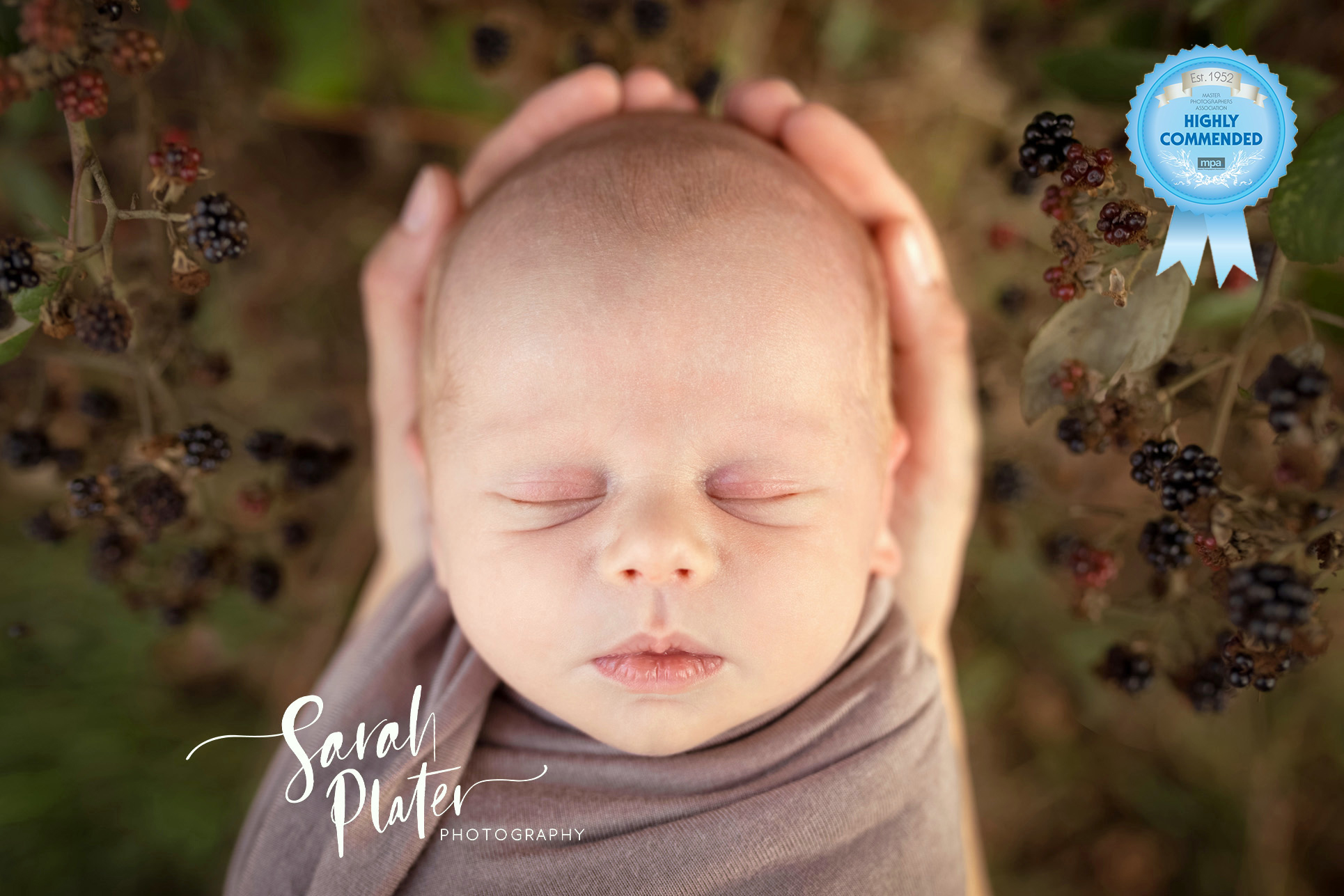 outdoor newborn photos